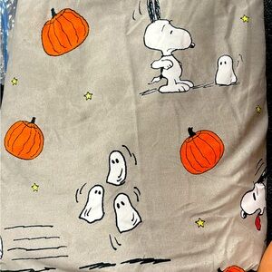 Halloween Full Snoopy Bed Sheets